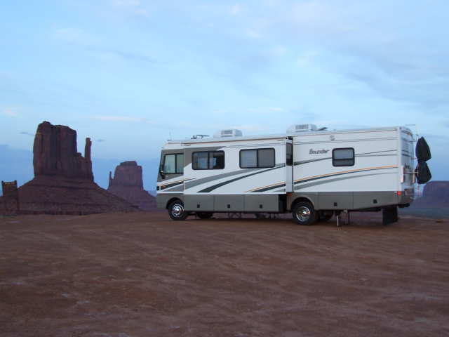 Motor Home at Monument Valley